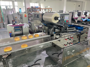 Modern specular breads pillow packing machine